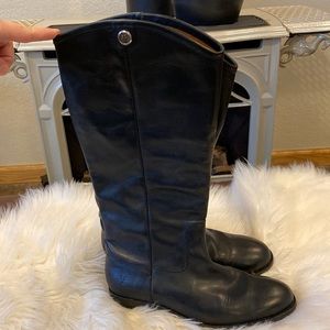 Black frye boots